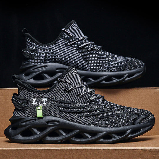 Damen Leichte Mesh-Laufschuhe mit atmungsaktivem Design und dämpfender Sohle EB