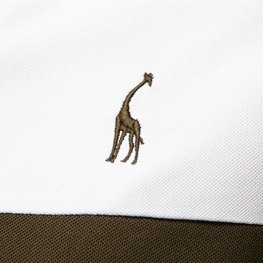 Herren Poloshirt mit modernem Blockdesign und hochwertiger Baumwollmischung EB
