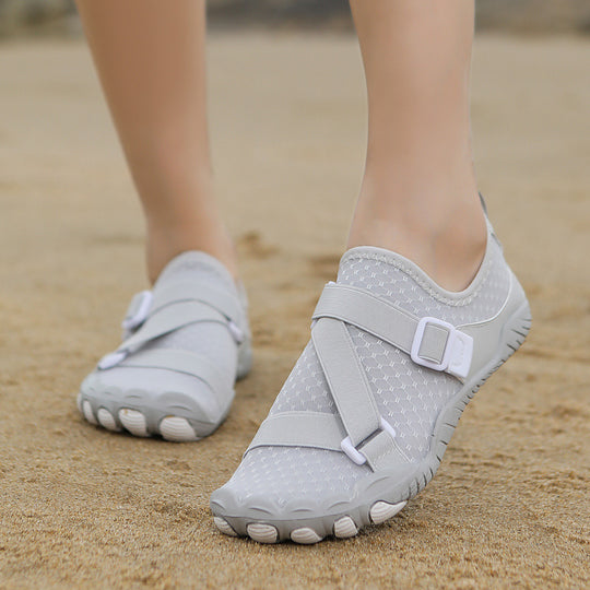 Damen Wassersportschuhe mit elastischem Schnellschnürsystem und rutschfester Sohle EB