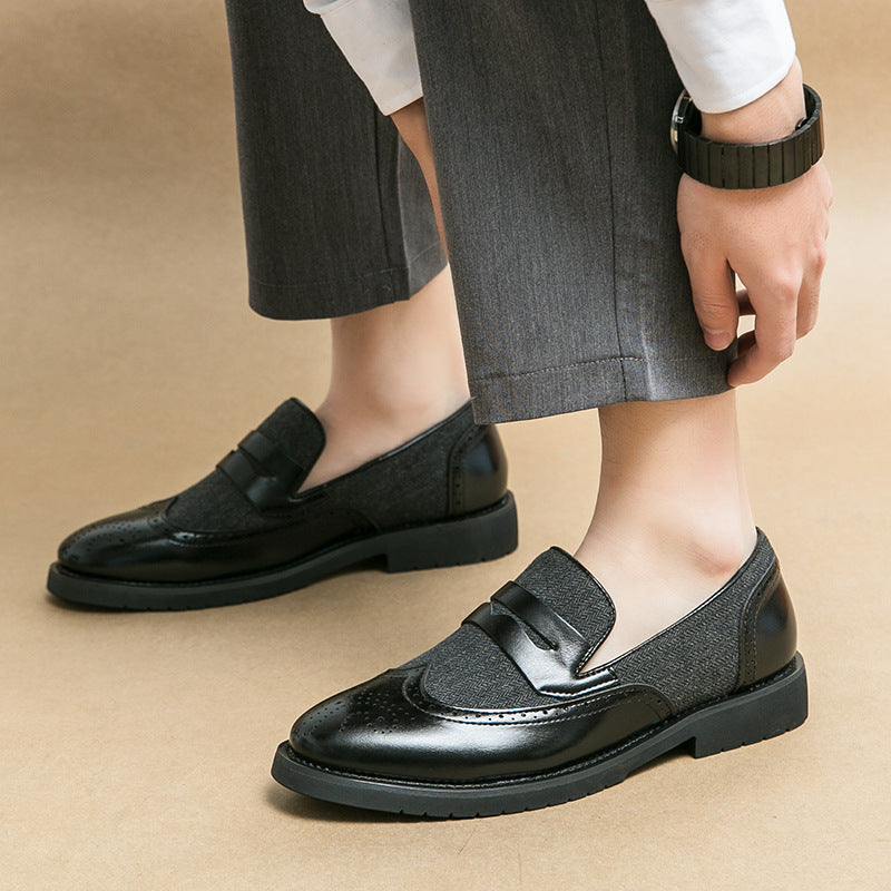 Damen Elegante Loafers mit strukturiertem Obermaterial und komfortabler Sohle EB