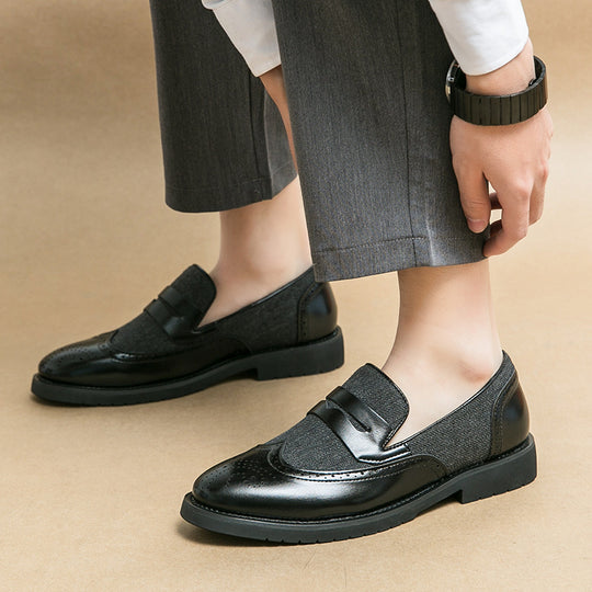Damen Elegante Loafers mit strukturiertem Obermaterial und komfortabler Sohle EB