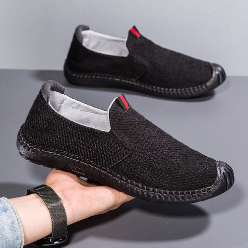 Damen Atmungsaktive Slip-On Freizeitschuhe mit flexiblem Fußbett EB