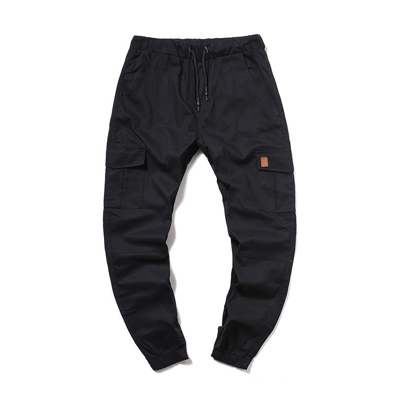 Herren Cargo-Hose mit elastischem Bund und praktischen Taschen EB