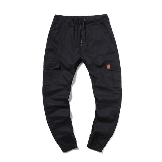 Herren Cargo-Hose mit elastischem Bund und praktischen Taschen EB