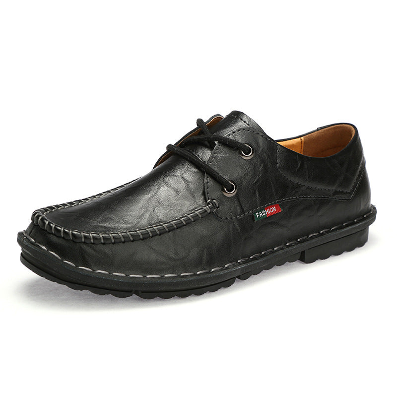 Herren Elegante und bequeme Lederhalbschuhe EB