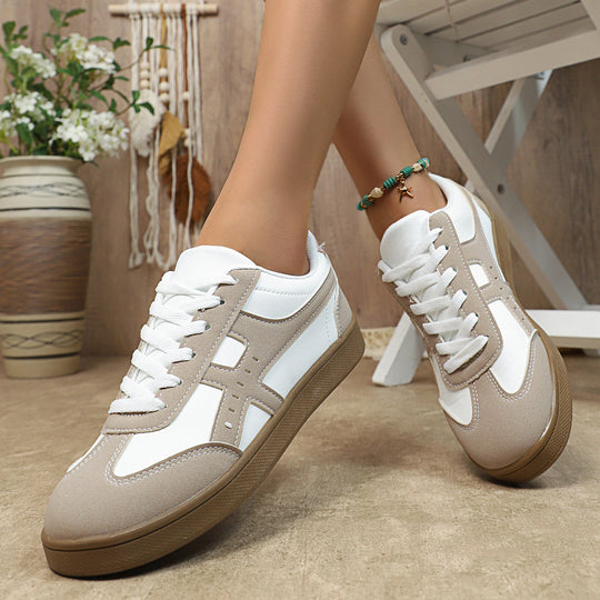 Damen Sportliche Sneakers mit elegantem Design und bequemer Sohle EB