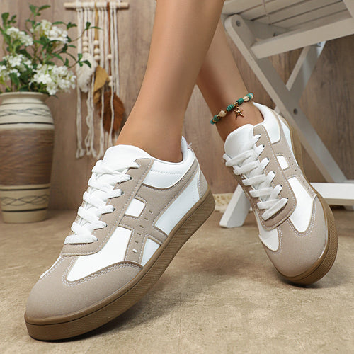 Damen Sportliche Sneakers mit elegantem Design und bequemer Sohle EB