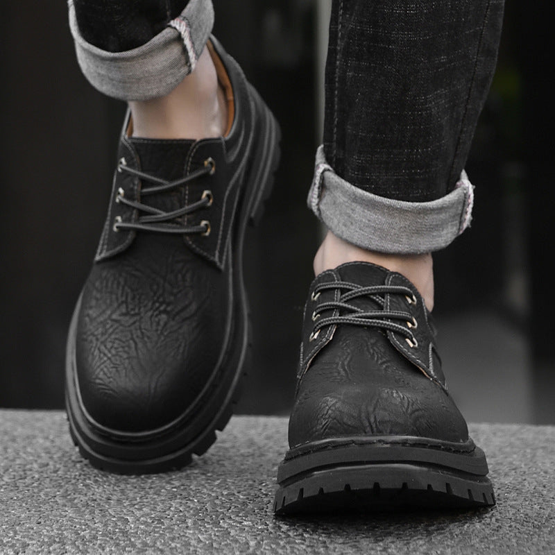 Herren Robuste Schnürschuhe mit rutschfester Gummisohle und atmungsaktivem Obermaterial EB