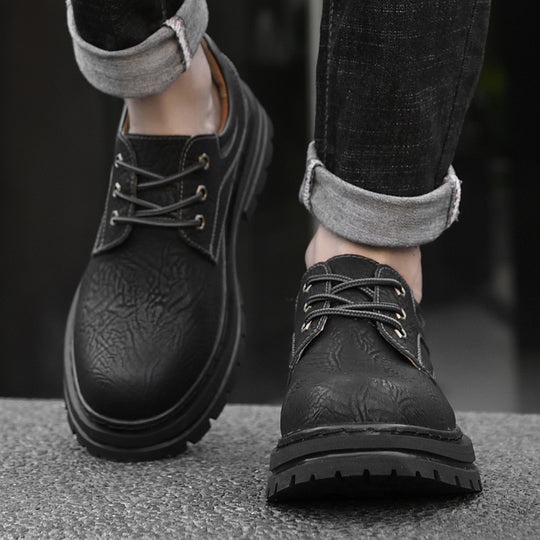 Herren Robuste Schnürschuhe mit rutschfester Gummisohle und atmungsaktivem Obermaterial EB