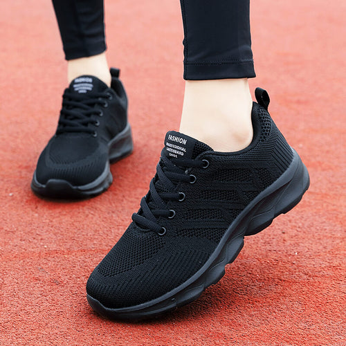 Damen Atmungsaktive Sportschuhe mit rutschfester Sohle EB