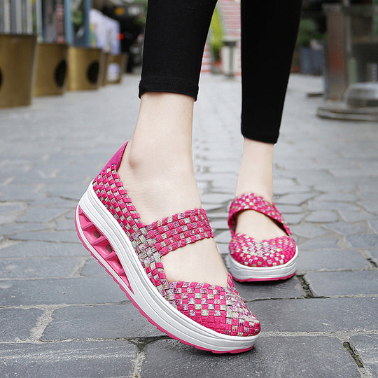 Damen Komfortable und modische Slip-On Schuhe EB
