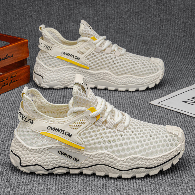 Damen Sportliche Laufschuhe mit atmungsaktiver Mesh-Oberfläche und stabiler Sohle EB
