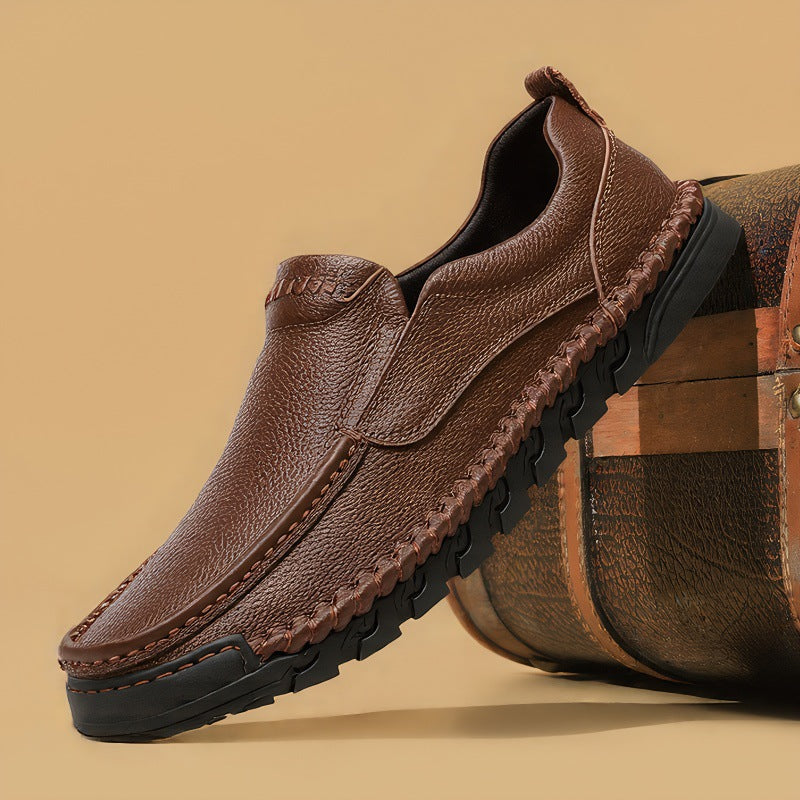 Herren bequeme Mokassinschuhe EB