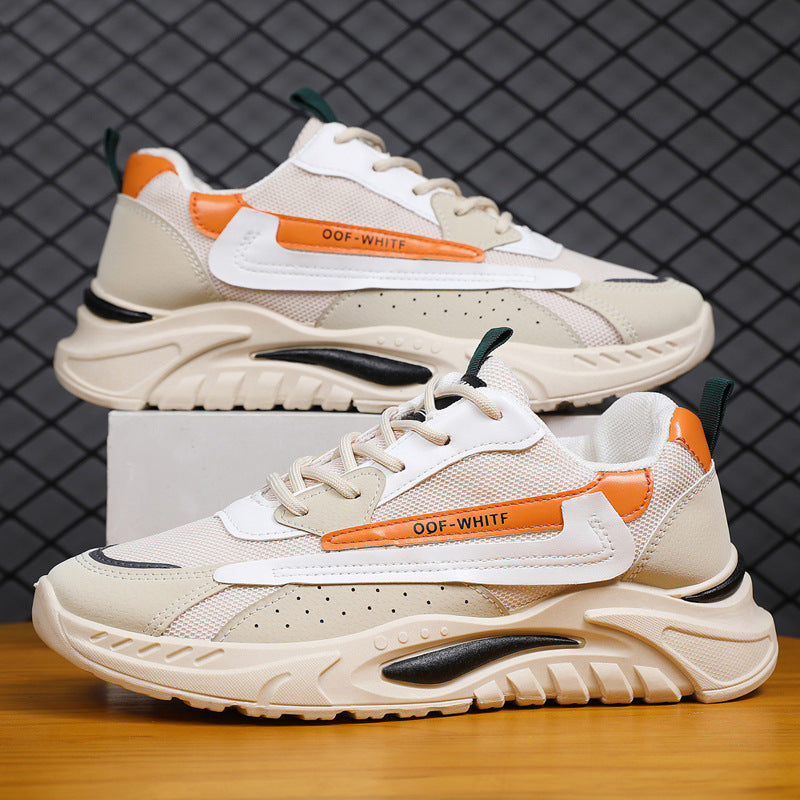 Damen Sportliche Sneakers mit atmungsaktivem Mesh-Obermaterial und flexibler Dämpfung EB