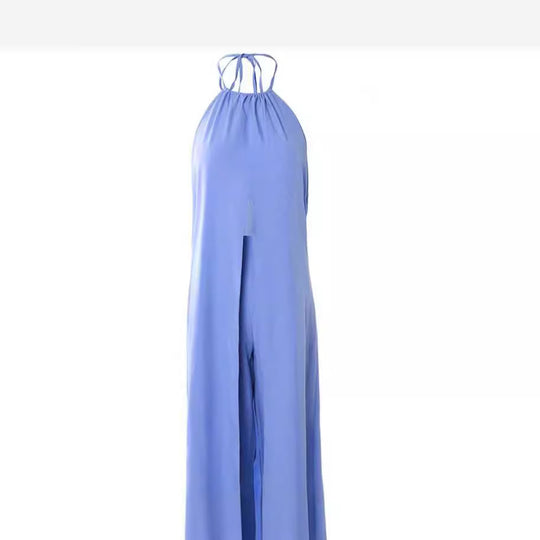 Damen eleganter Zweiteiler mit tailliertem Longcardigan und schmalen Pants EB