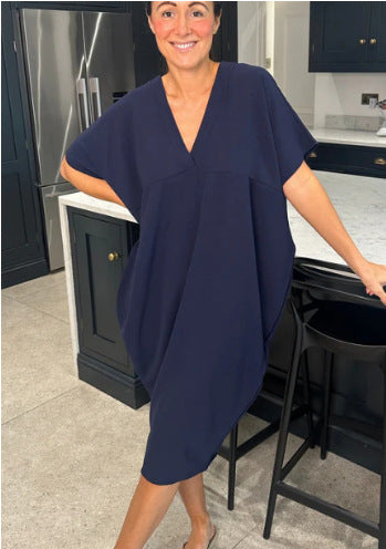 Damen Übergröße Sommerkleid EB