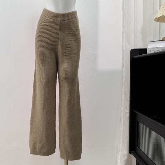 Damen weite Strickhose EB