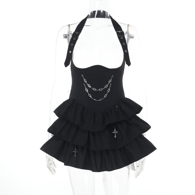 Damen figurbetonte Bluse mit Rüschendetails und Schnürung EB