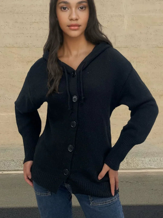 EB | KapuzenPullover Rippenbesatz