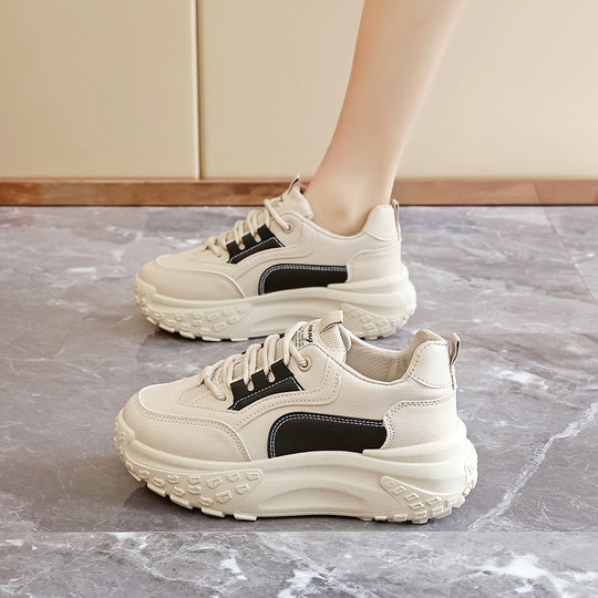 Damen Chunky Sneaker mit sportlichem Design und robustem Profil EB