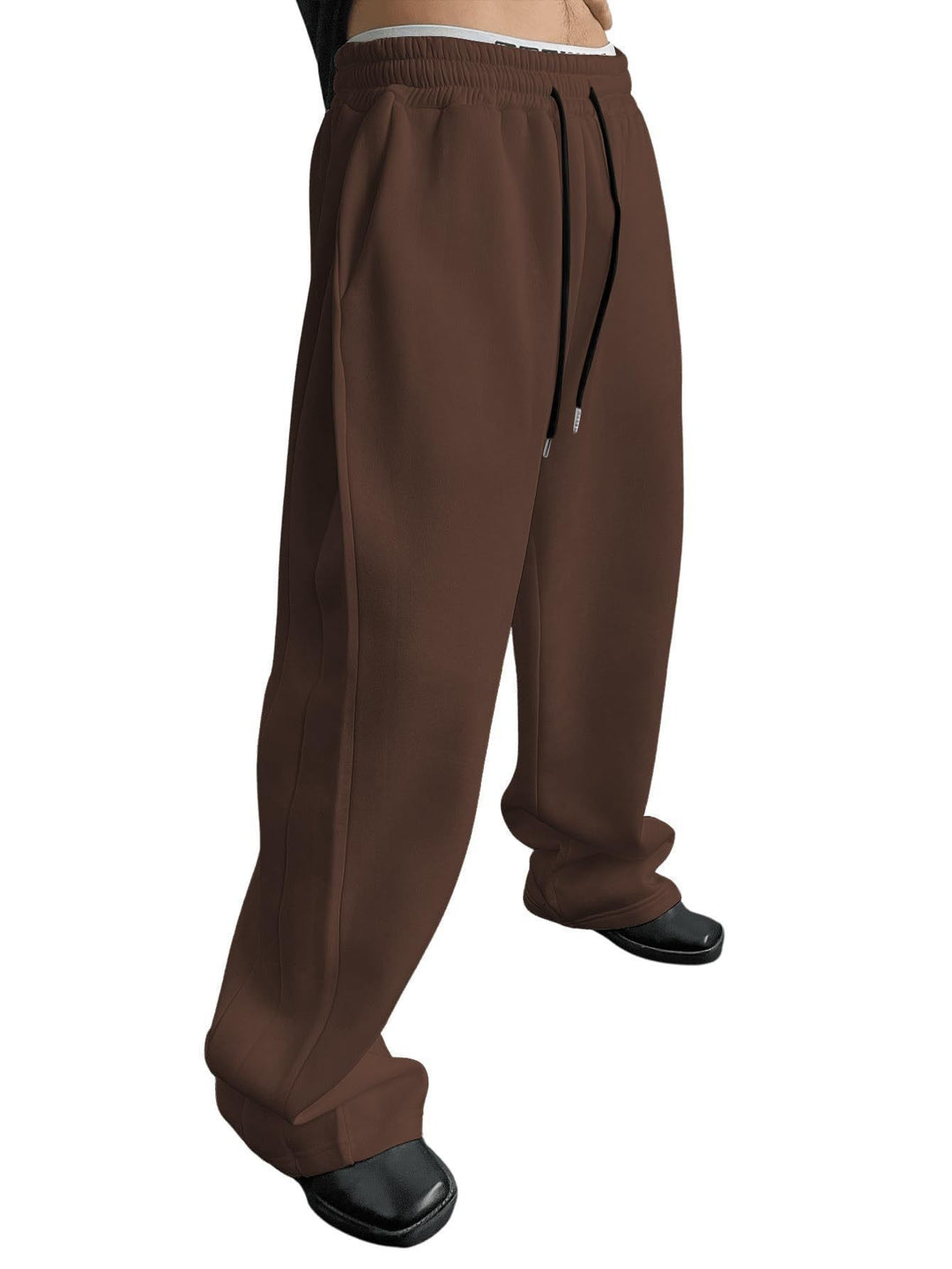 Unisex nan lässige Oversize Jogginghose mit elastischem Bund und Kordelzug EB