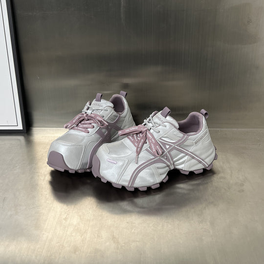 Damen Sportliche Lauf-Schuhe mit robustem Profil und atmungsaktivem Obermaterial EB