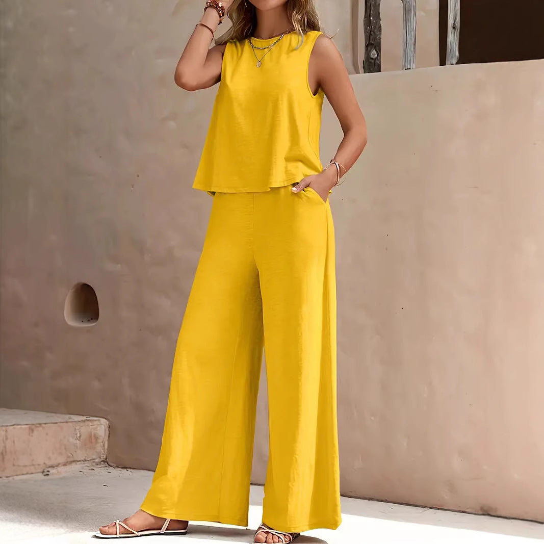 Damen Komfortables und elegantes Loungeset mit weitem Schnitt EB