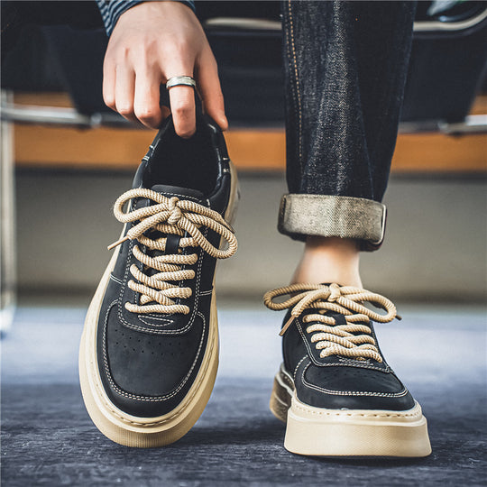 Damen modische Sneaker mit verstärktem Obermaterial und rutschfester Sohle EB
