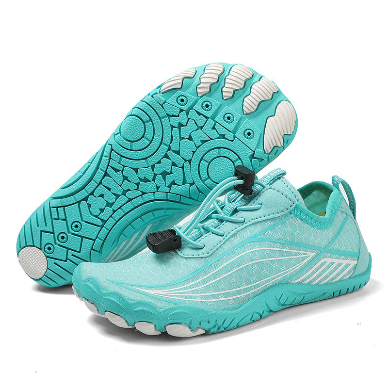 Damen wasserdichte Badeschuhe mit flexibler Sohle und rutschfester Laufsohle EB