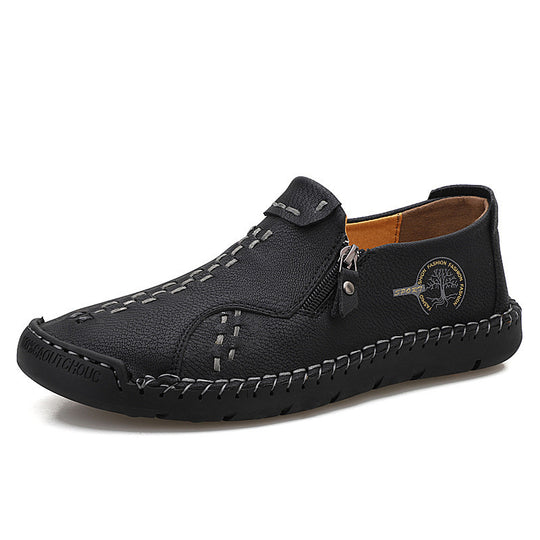 Herren lässige Leder Slipper EB