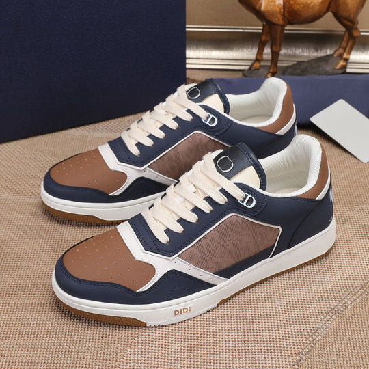 Damen Sportliche Sneakers mit modischem Oberflächenmuster und gepolsterter Innensohle EB