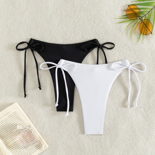 Damen Bikinis mit verstellbaren Seitenbändern EB