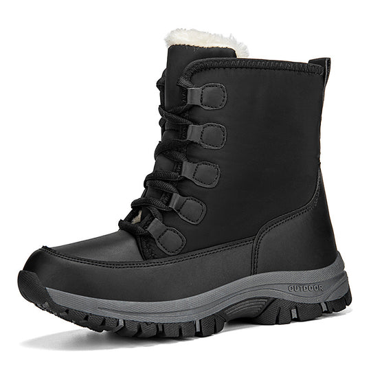 Damen Winterboots mit rutschfester Sohle und isolierendem Futter EB