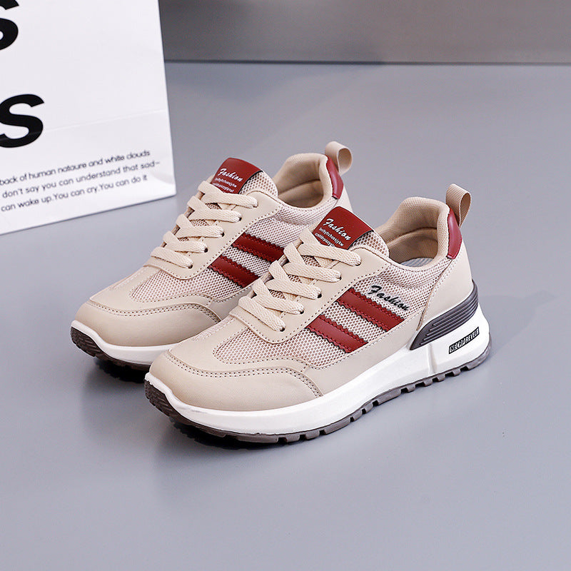 Damen Sportliche Sneakers mit leichtem Mesh-Obermaterial und dämpfendem Komfort EB