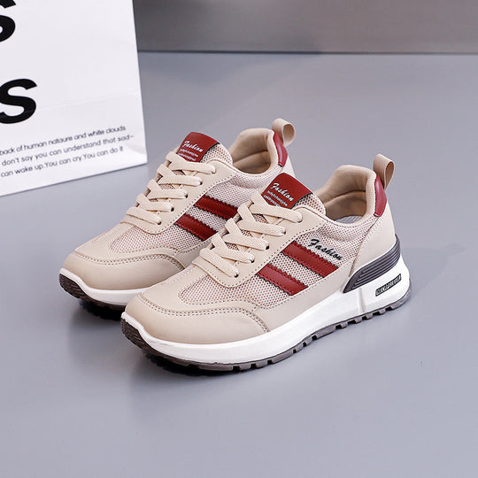 Damen Sportliche Sneakers mit leichtem Mesh-Obermaterial und dämpfendem Komfort EB