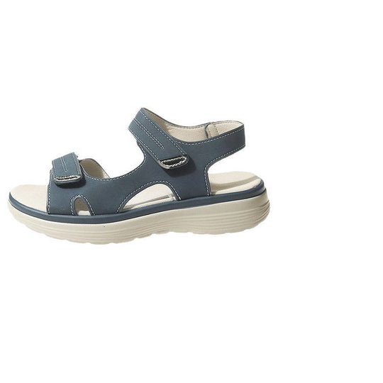 Damen Komfortable Zehentrenner-Sandalen mit verstellbarem Riemendesign und ergonomischer Sohle EB