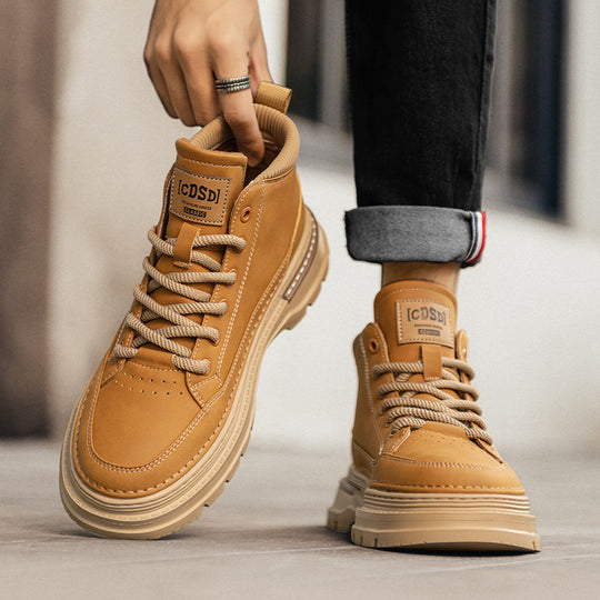 Damen Trendige High-Top Sneakers mit ergonomischer Dämpfung und strapazierfähigem Obermaterial EB