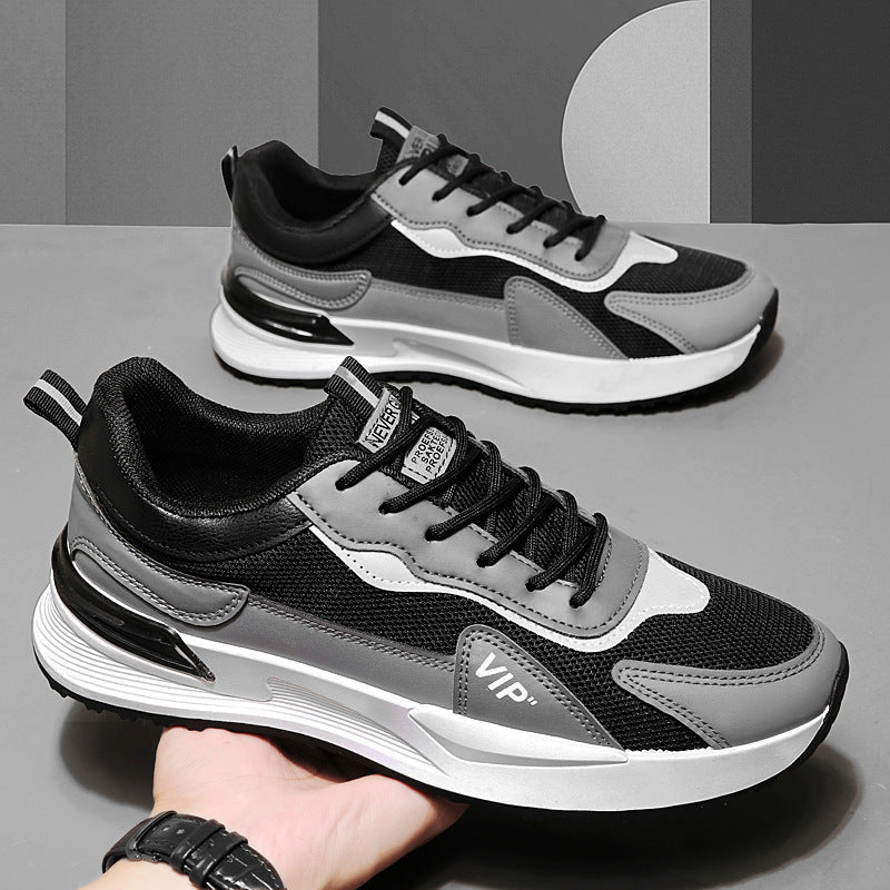 Damen Sportliche Sneakers mit atmungsaktiver Mesh-Oberfläche und stoßdämpfendem Profil EB