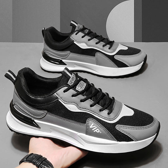 Damen Sportliche Sneakers mit atmungsaktiver Mesh-Oberfläche und stoßdämpfendem Profil EB