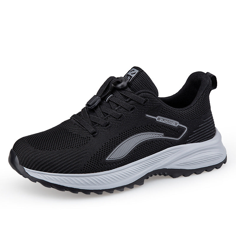 Damen Komfortable und atmungsaktive Laufschuhe mit elastischem Schnellschnürsystem EB