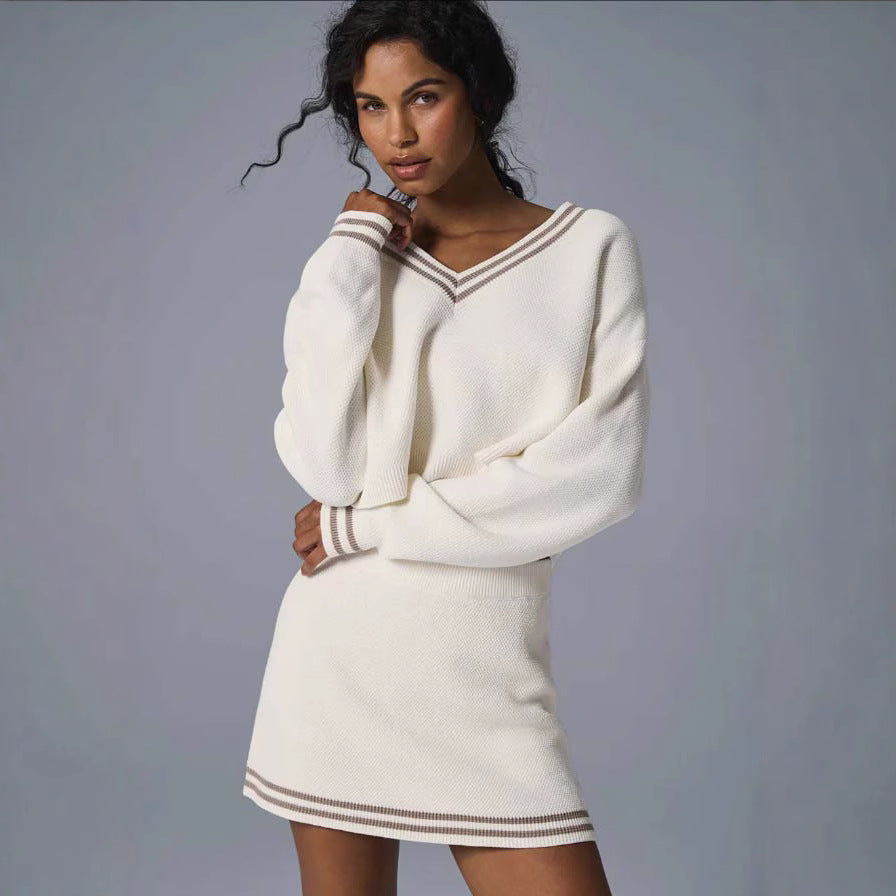 Damen Kapuzenkleid aus strukturierter Baumwolle EB