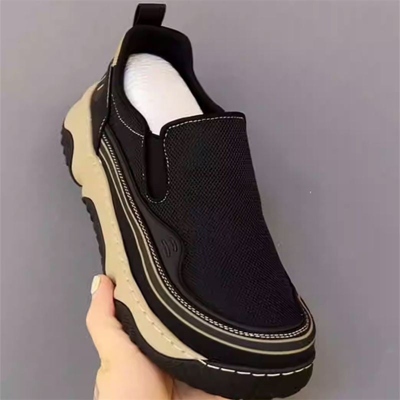 Damen Bequeme Slip-On Sneakers mit innovativem Dämpfungssystem EB