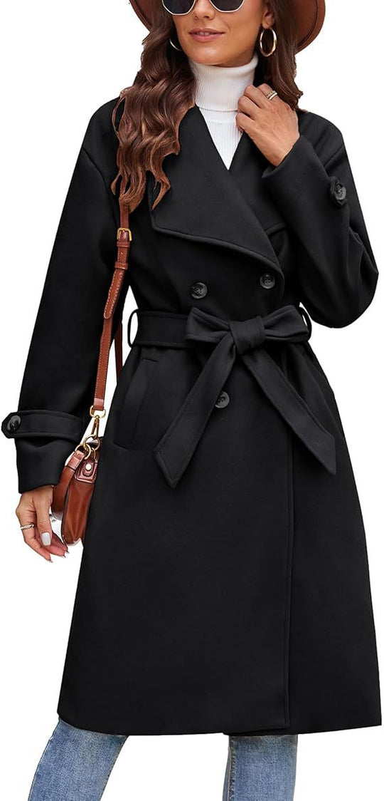 Damen Eleganter und bequemer Langmantel EB