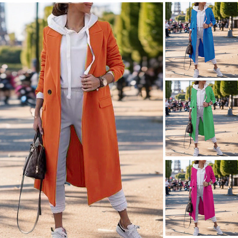 Damen eleganter Longblazer EB