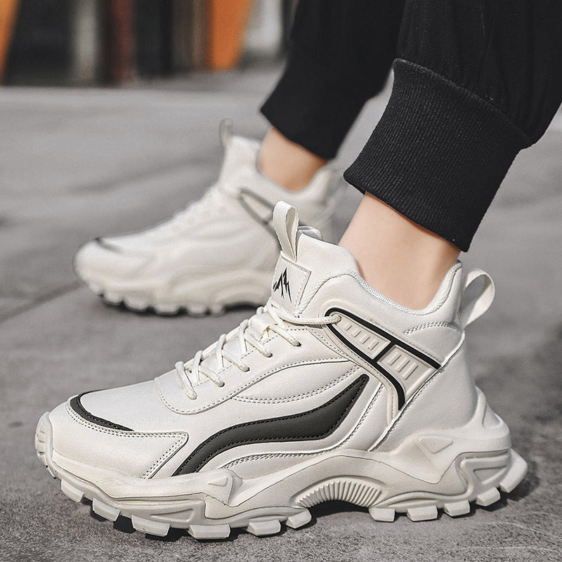 Damen Sportliche High-Top Sneaker mit dämpfendem Obermaterial und rutschfester Sohle EB