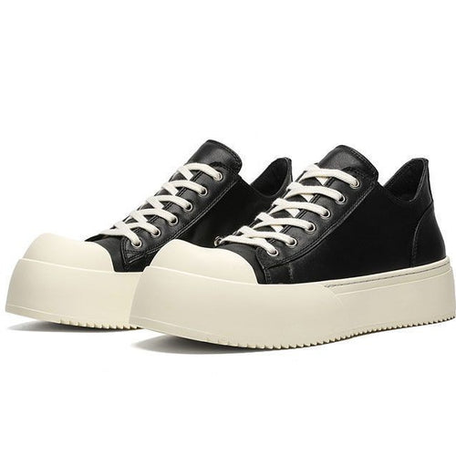 Damen modische Plateau-Sneaker mit verstärktem Zehenschutz und hochgradig rutschfester Sohle EB