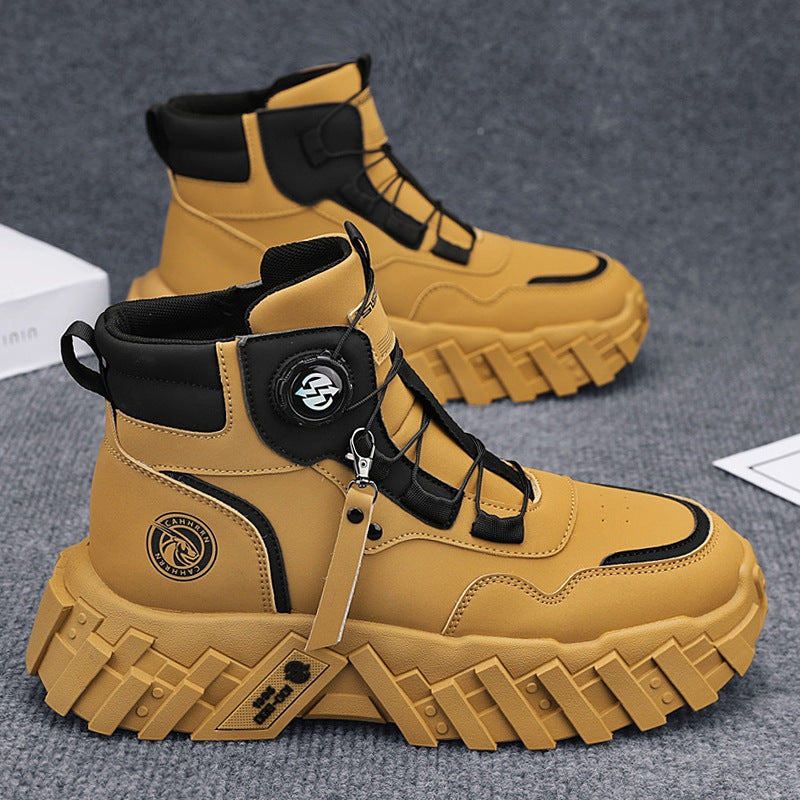Damen Schnürstiefel mit rutschfester Sohle und innovativem Verschlusssystem EB