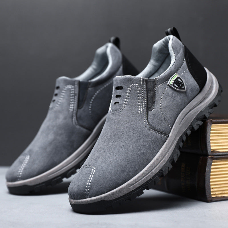 Herren Komfortable Slipper-Sneaker mit rutschfester Sohle und atmungsaktivem Obermaterial EB