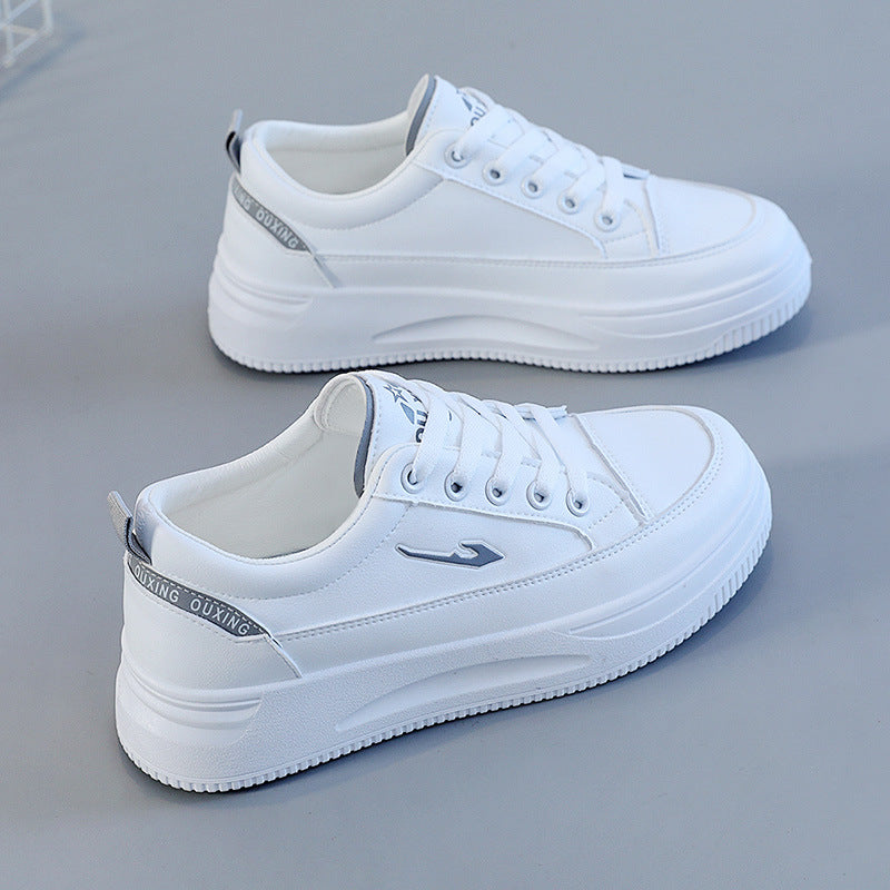 Damen lässige Sneakers mit dämpfendem Fußbett und stylischem Logo EB