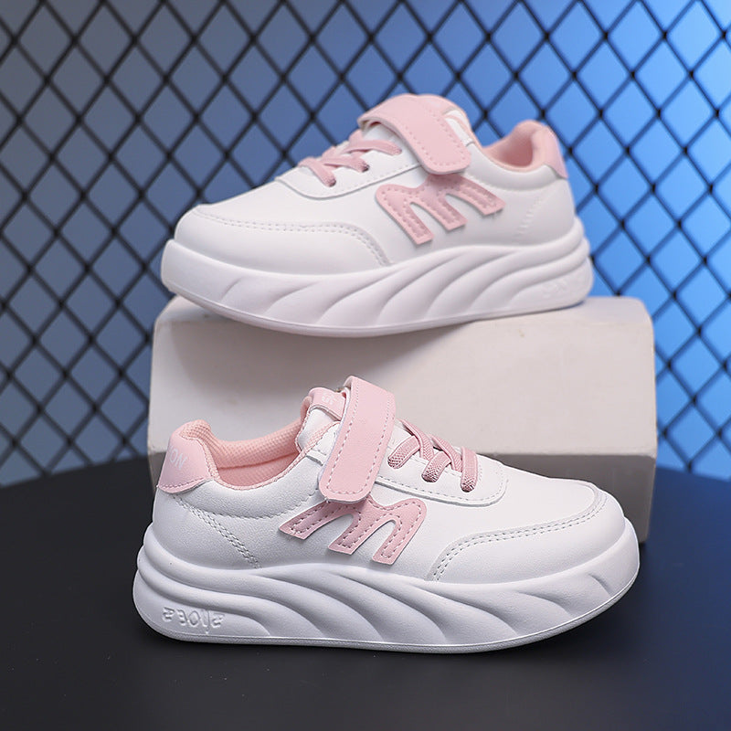 Damen modische Sneakers mit praktischem Klettverschluss und atmungsaktiver Sohle EB